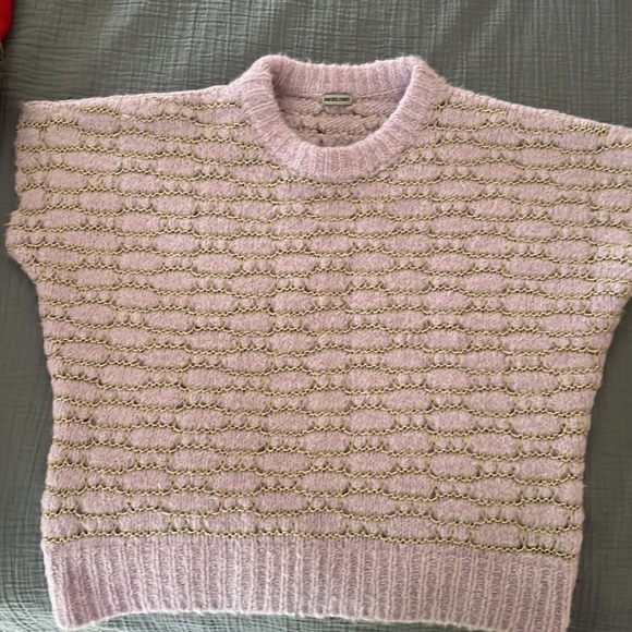Only worn once, great condition Rachel Comey Barnello Sweater Size S in Lavender - Picture 4 of 7